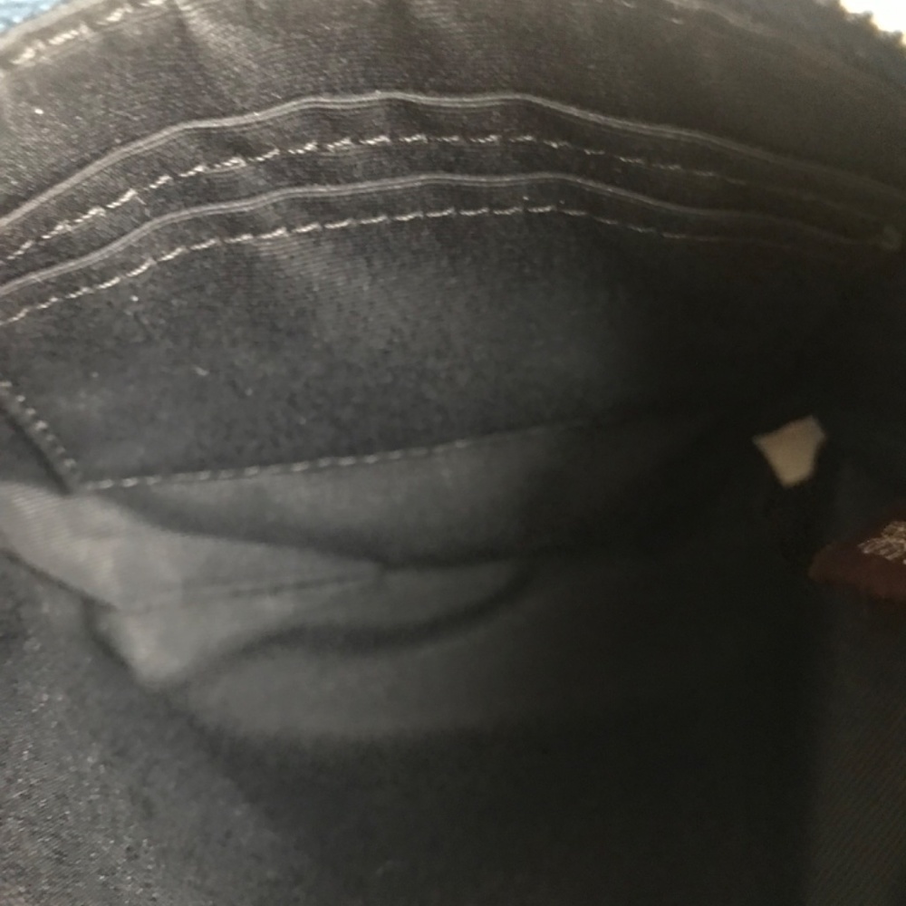 Coach Blue Leather Wristlet Mini Pouch - Picture 7 of 15